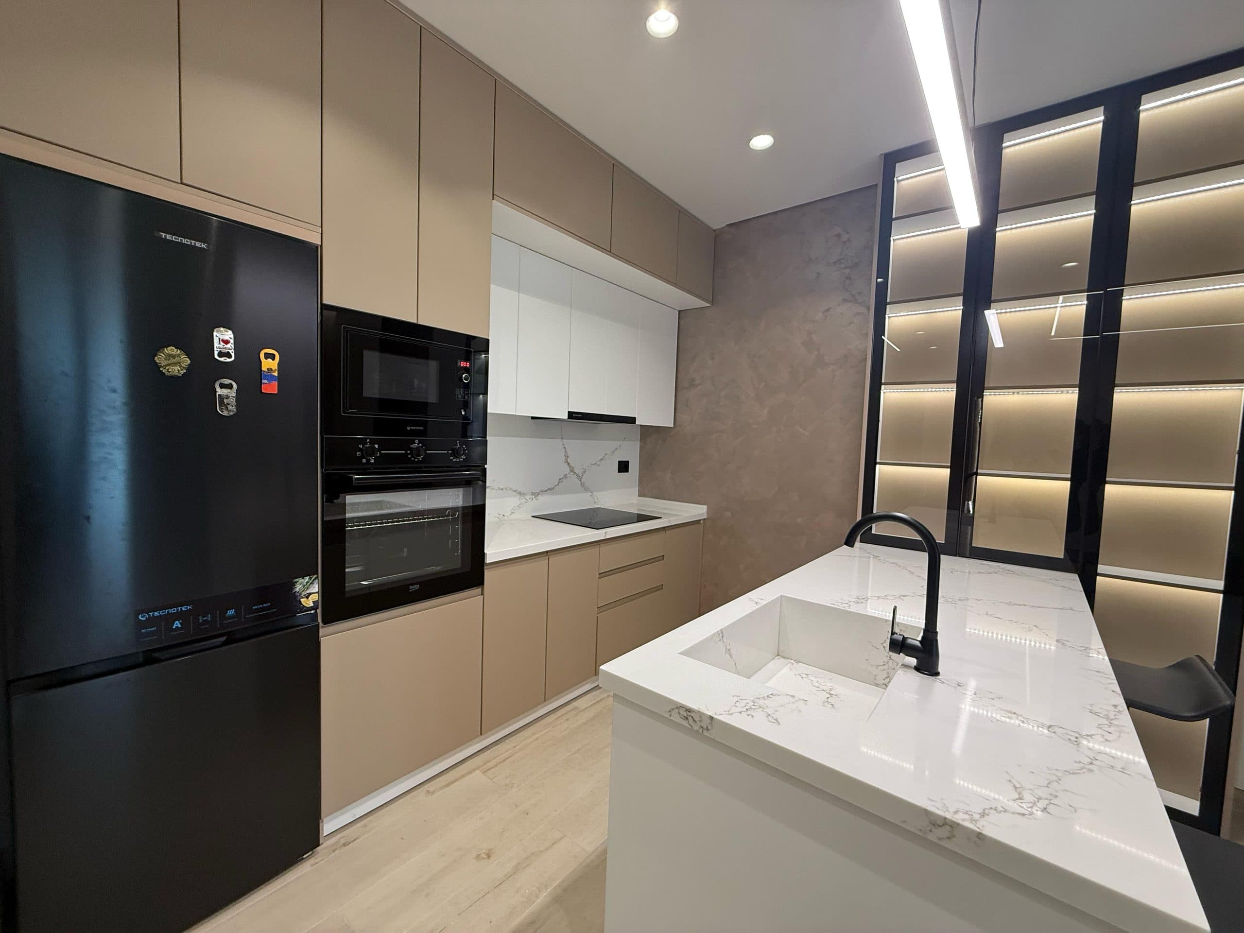 Jepet me qira apartament 2+1+2 me 1 post parkimi tek Residenca Sofia,TEG! 4