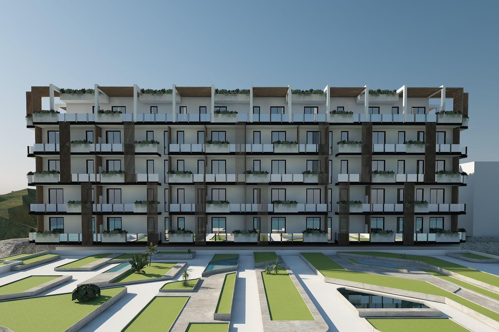 SHITET APARTAMENT 1+1 NE RESIDENCEN DIPLOMATI, VLORE! DISPONOJME TIPOLOGJI TE NDRYSHME APARTAMENTESH! 3