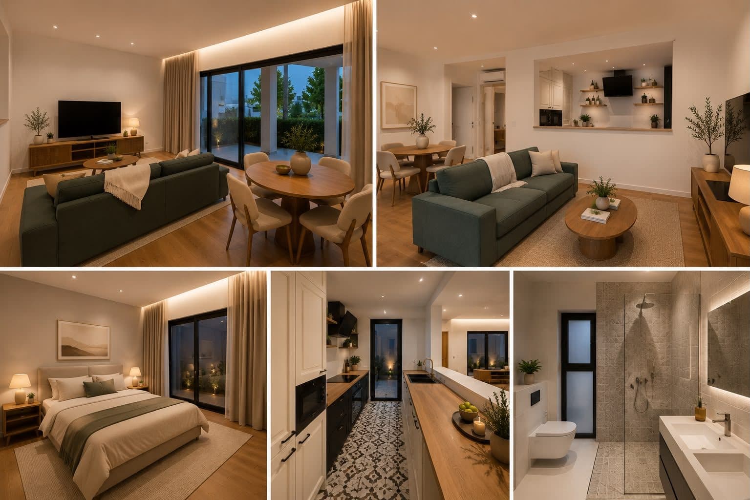 Apartament 2+1 me oborr & post parkimi me qira – O2 Residence, Farkë ! 4