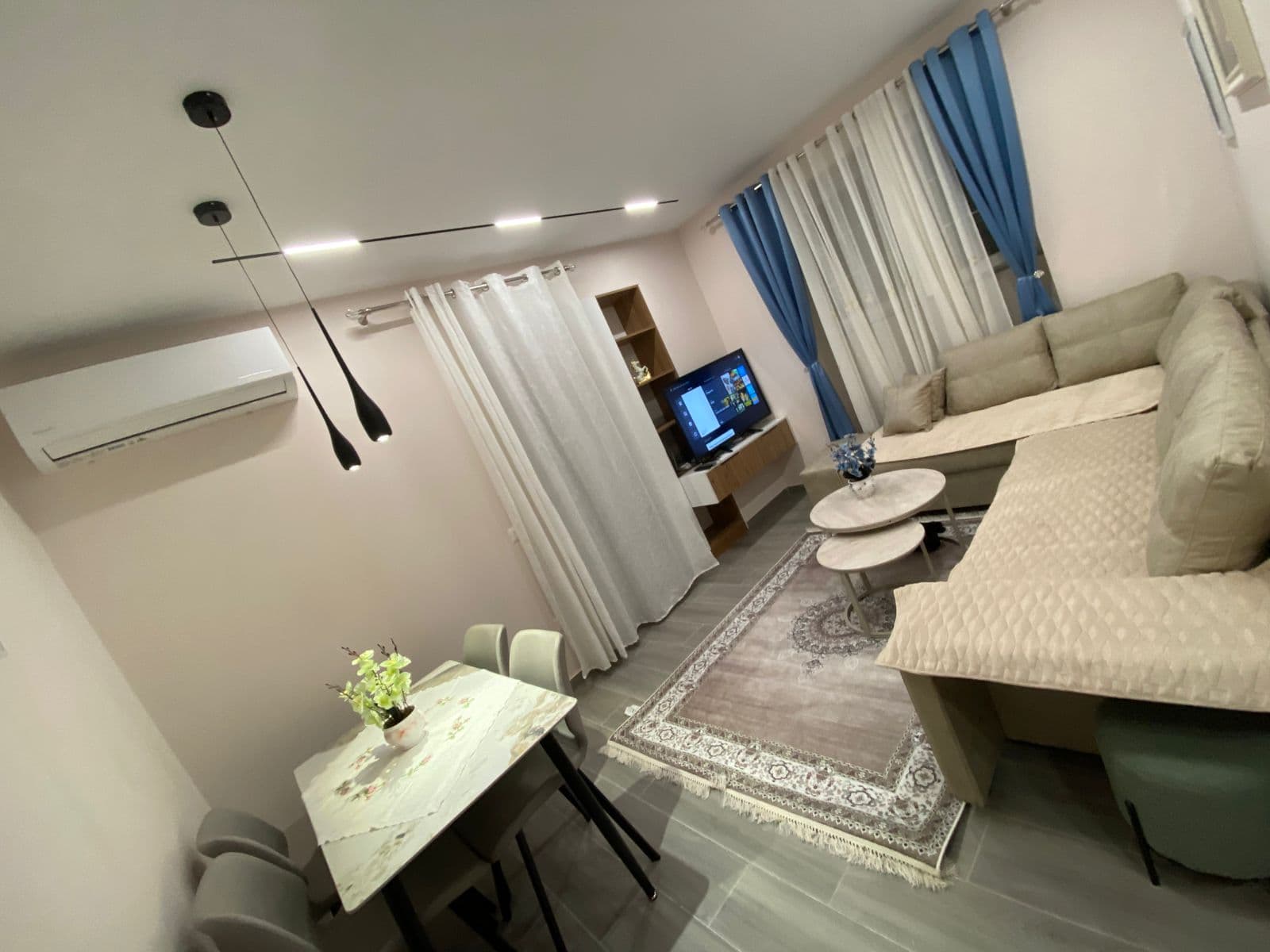 Apartament 1+1 me qira – Pranë Linceut, Rruga e Elbasanit !