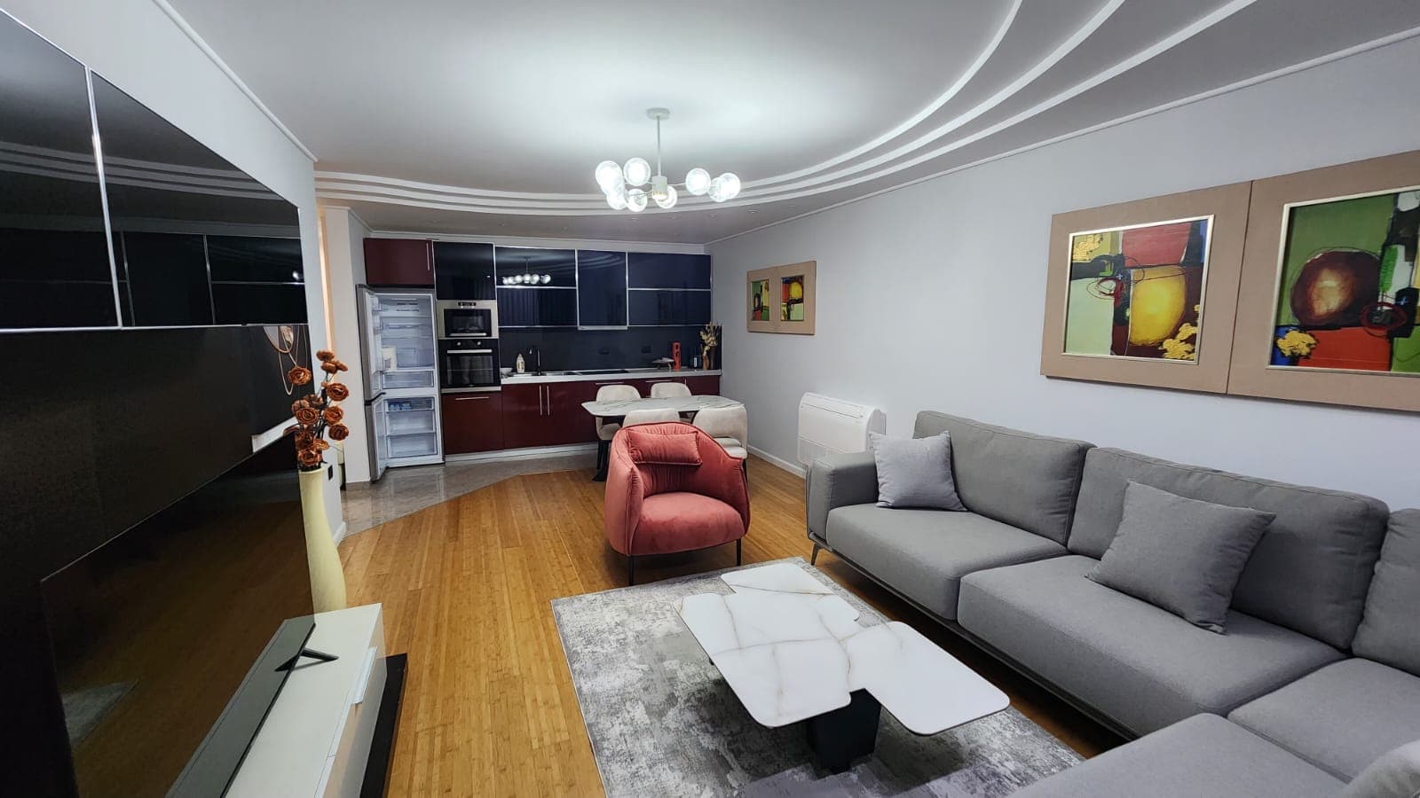 Jepet apartament 2+1+2 me qira – ngjitur me Ambasadën Amerikane !