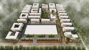 SHITET APARTAMENT 2+1 TEK REZIDENCA UNIVERS CITY!!
