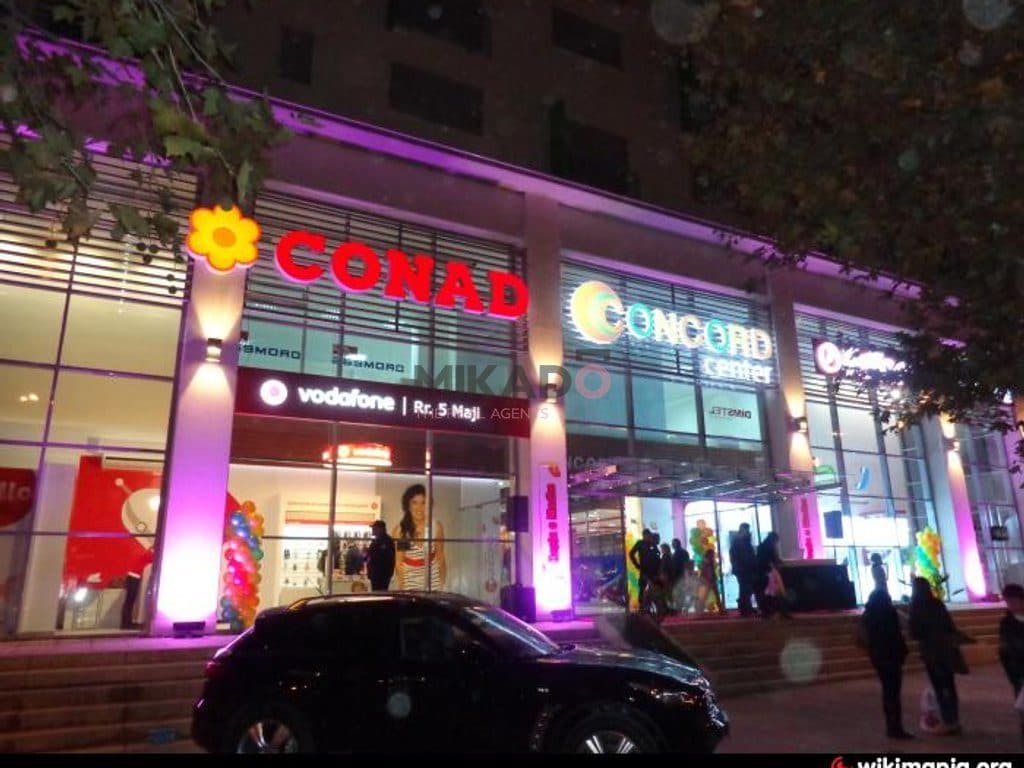 Ambient me Qira - Concord Center ( Rruga 5 Maj )