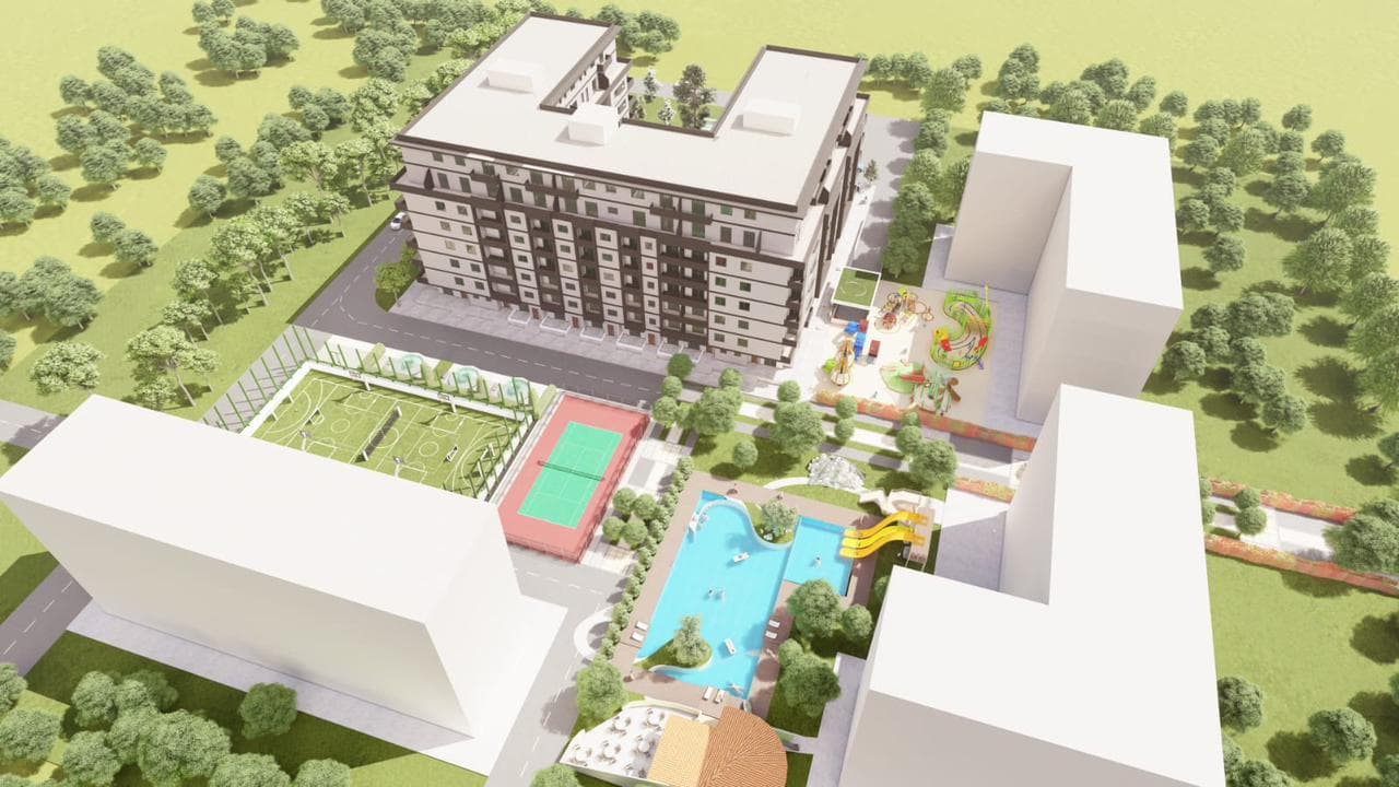 SHITET APARTAMENT 2+1+2 NE GOLEM! TIPOLOGJI TE NDRYSHME APARTAMENTESH! 3