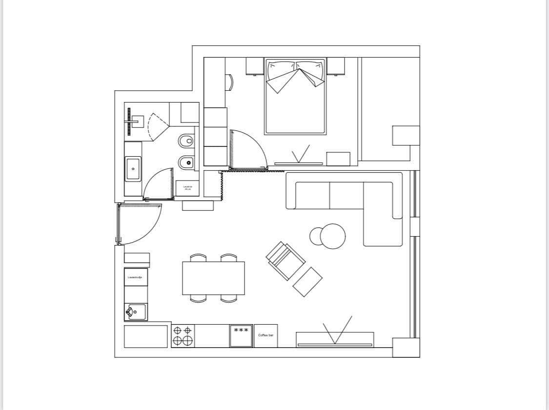 SHITET APARTAMENT 1+1 NE QENDER! 2