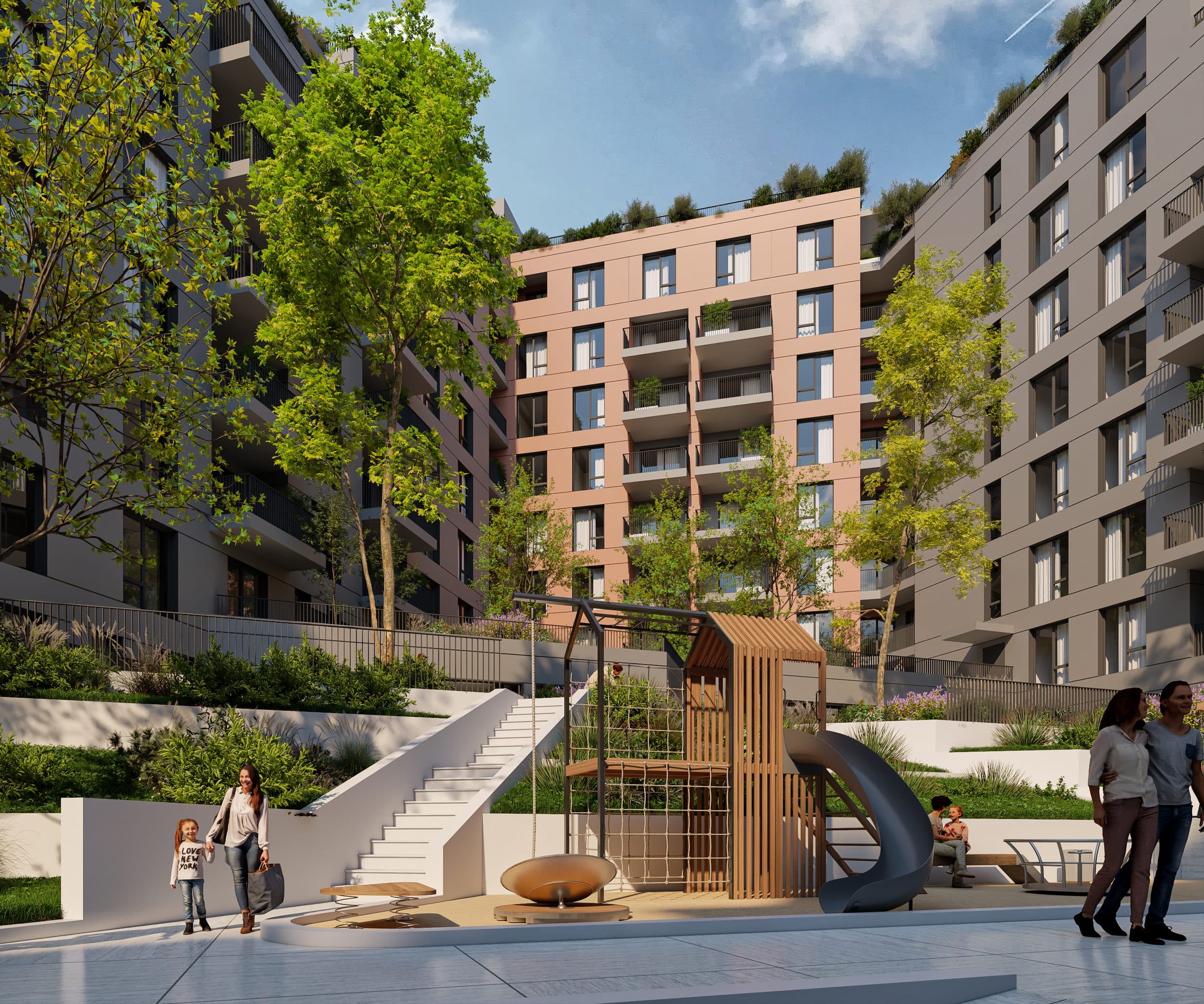 Shitet Apartament 1+1 ne Residencen Diellon, Paskuqan! 2