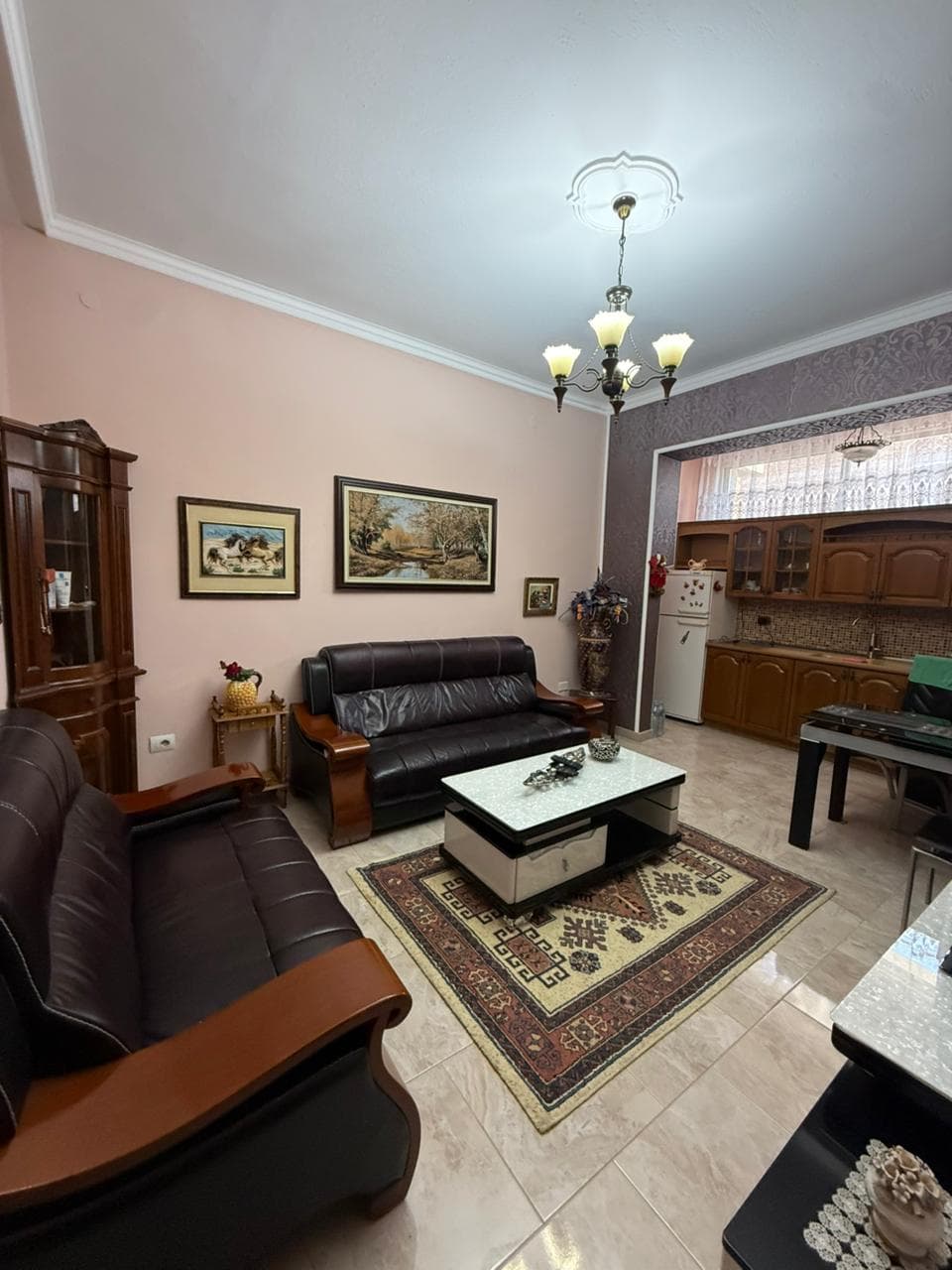 Apartament 2+1 me qira – Vasil Shanto (mbrapa Arka Home) ! 3