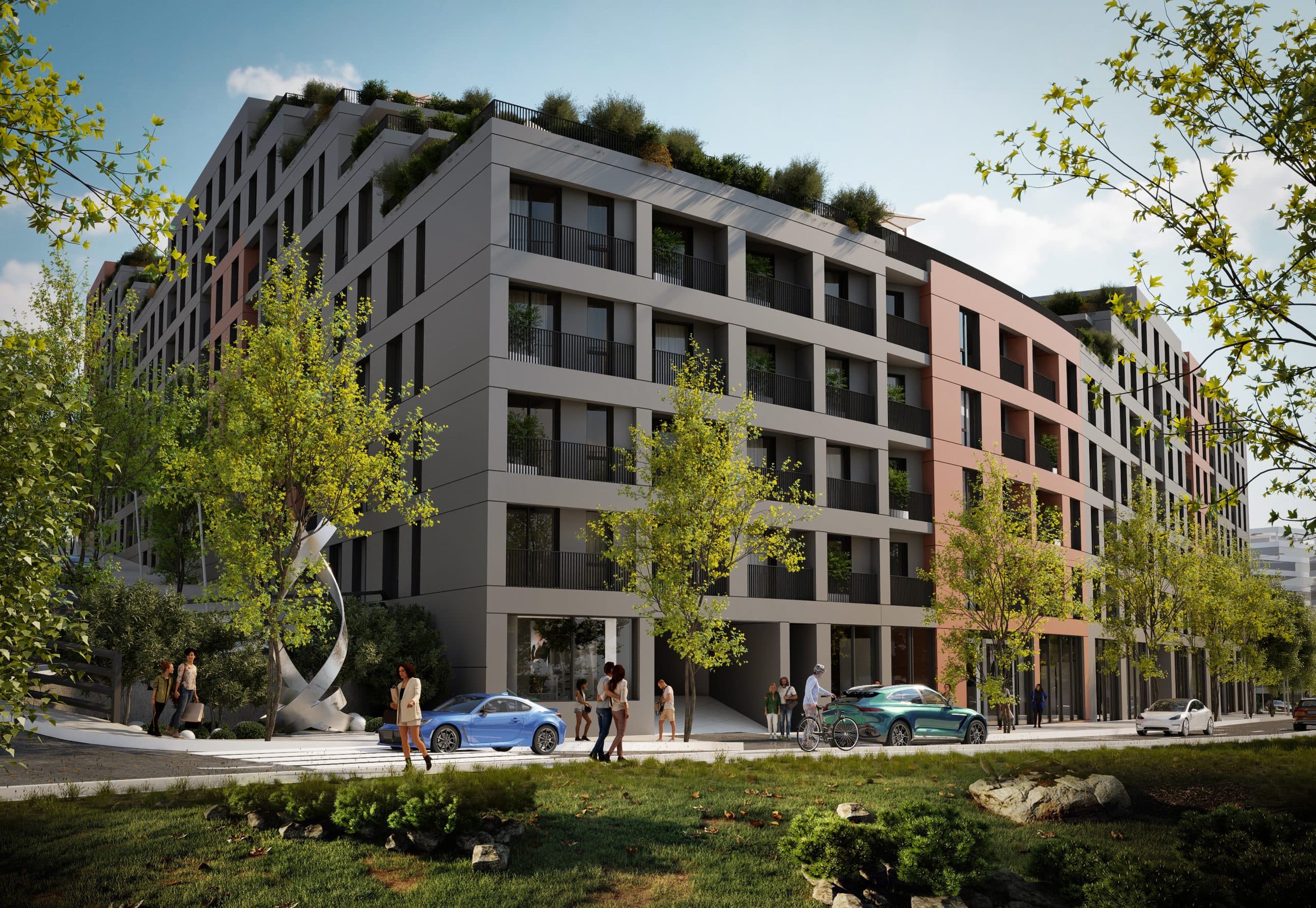 Shitet Apartament 2+1+2 ne Residencen Diellon, Paskuqan! 2
