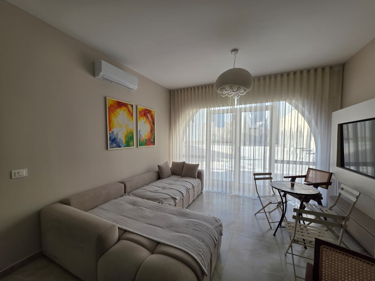 Shitet Apartament 1+1 ne Santorini Residence, Drymades Dhermi 3