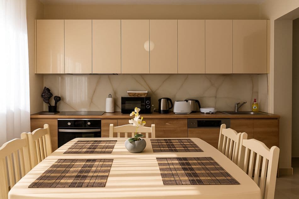 Jepet me Qira Apartament 1+1 i Mobiluar – Qendër Tiranë ! 4