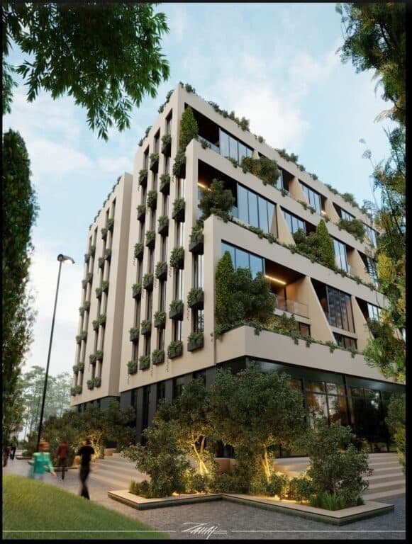 Shitet Apartament 1+1 - Loger Paradise Residence, Golem !