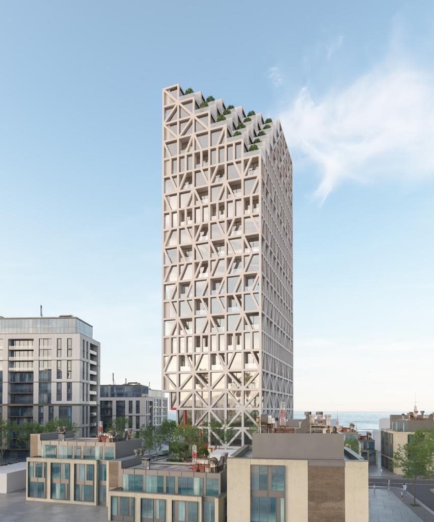 Shitet Apartament 2+1+2 tek Filigree Tower, Xhamlliku!