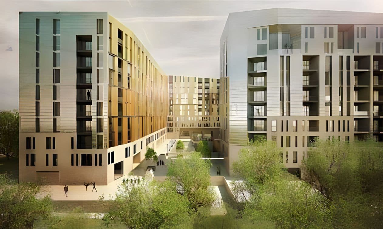 Shitet Apartament 1+1 tek "Riverside Residences"!