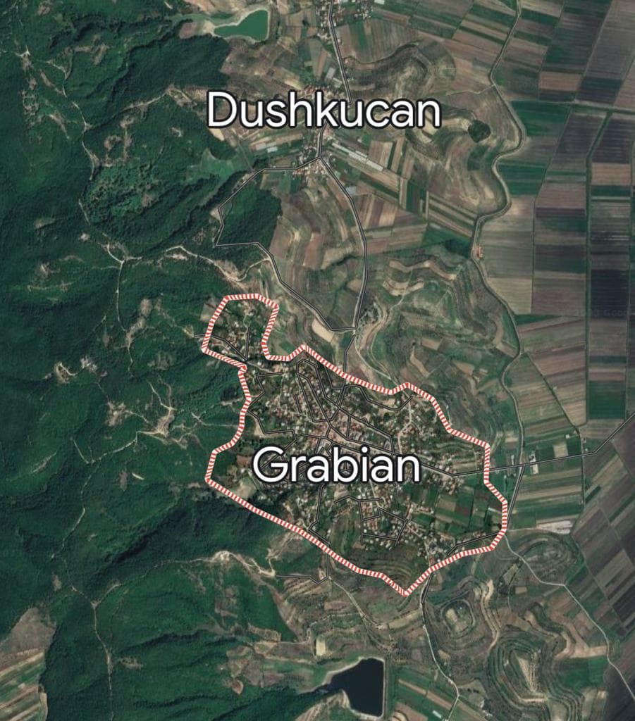 SHITET TOKE ARE 230,000 M² NE GRABIAN, LUSHNJE!