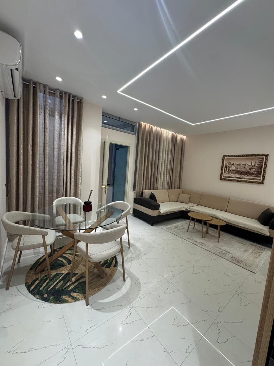 📍 Apartament 1+1 me Qira – Rruga "Dalip Topi" 3