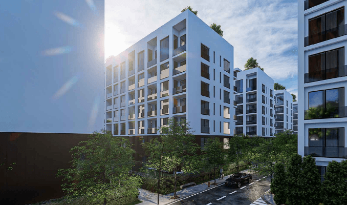 Shitet Apartament 2+1 tek Liburna Residence, Golem! 1