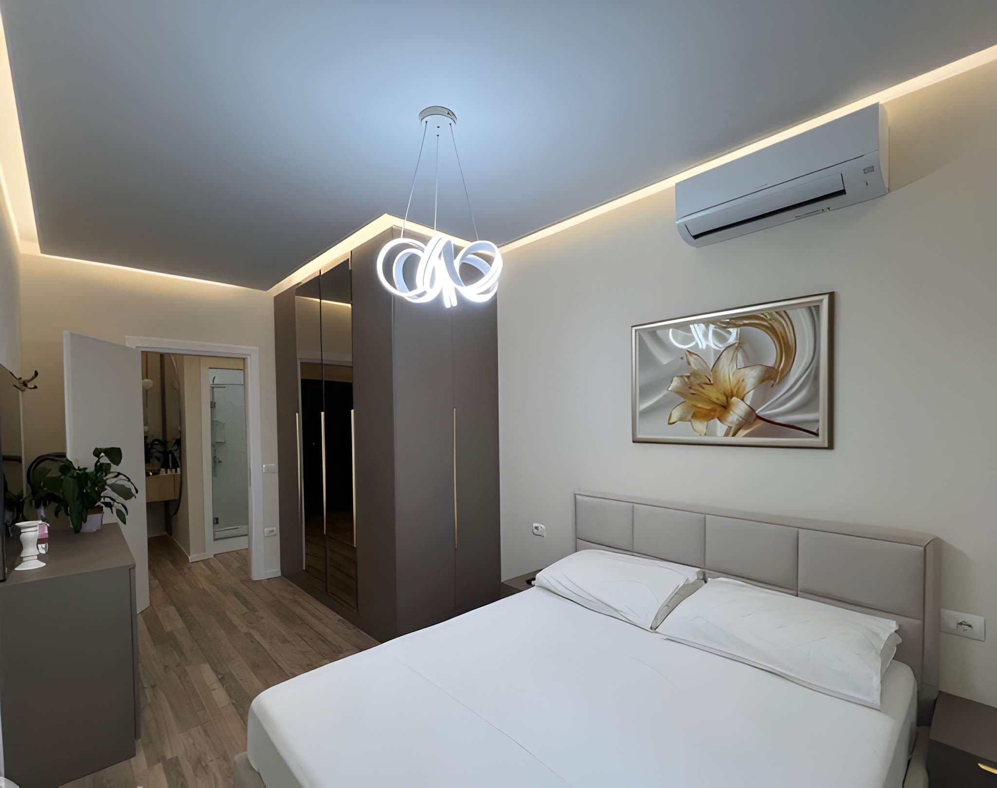 Apartament luksoz 1+1 me qira – Rruga e Kosovareve ! 4