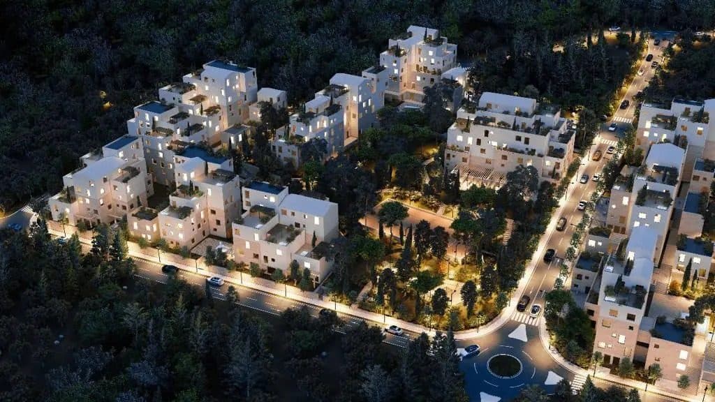 Shitet Apartament 2+1+2 tek Santorini 2, Dhermi!
