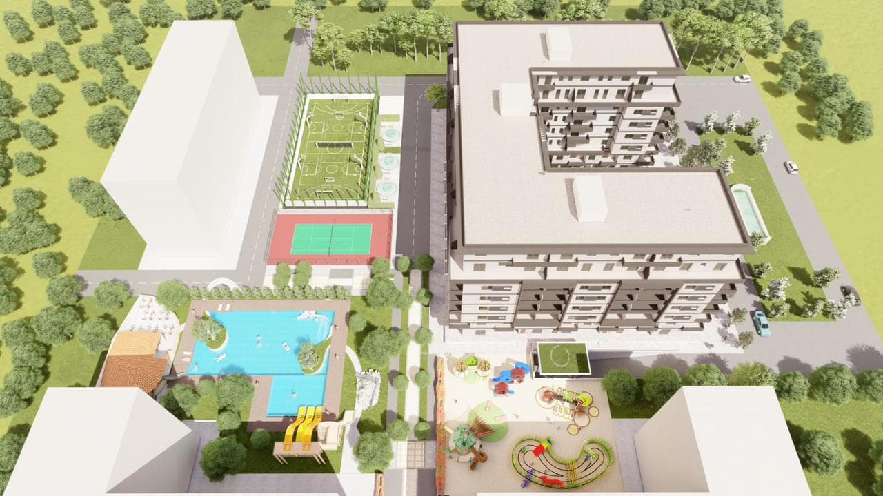 SHITET APARTAMENT 2+1+2 NE GOLEM! TIPOLOGJI TE NDRYSHME APARTAMENTESH! 4