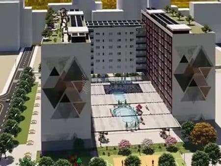 Apartament 1+1 për shitje pranë Konvikteve të Inxhinierisë së Ndërtimit 2