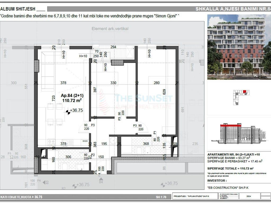 Apartament 1+1 për shitje pranë Konvikteve të Inxhinierisë së Ndërtimit 4