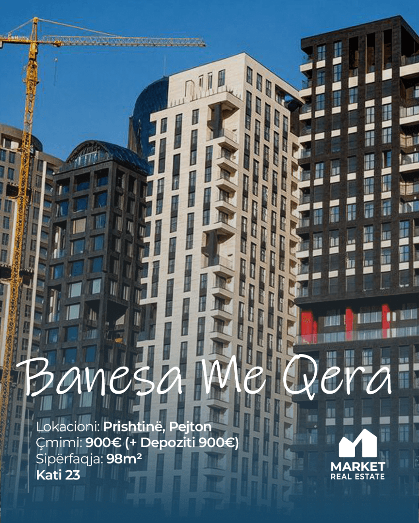 Banesë me Qera 98m² në Pejton, Prishtinë 2