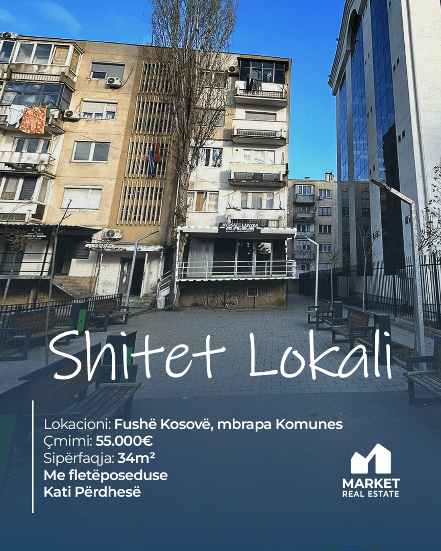 Lokal në shitje, Fushë Kosovë