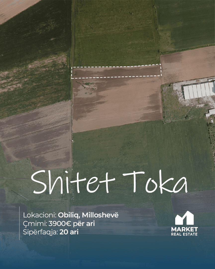 Tokë në Shitje Milloshevë, Obiliq 1
