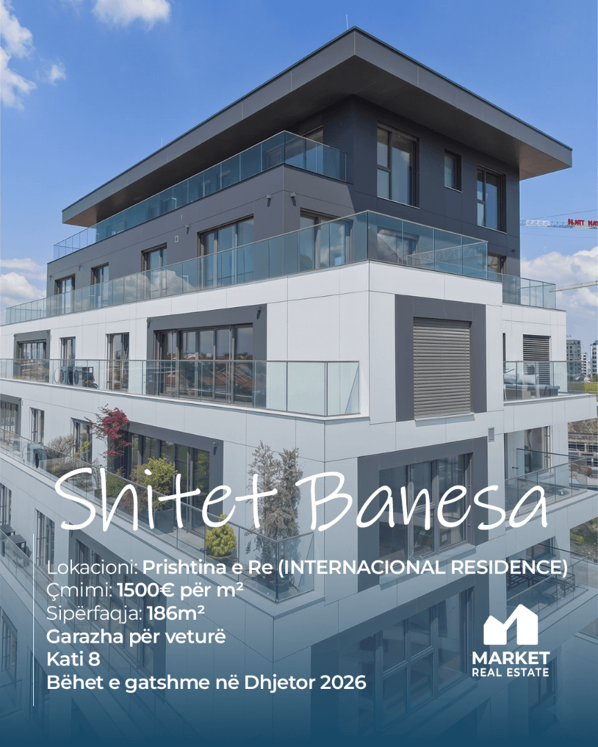 Banesë në Shitje 186m² në Prishtina e Re (Internacional Residence) 3