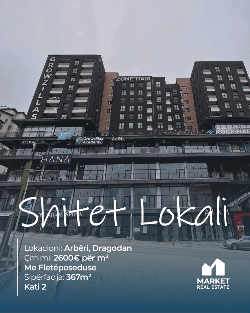Lokal në Shitje 367m² në Arbëri (Dragodan), Prishtinë