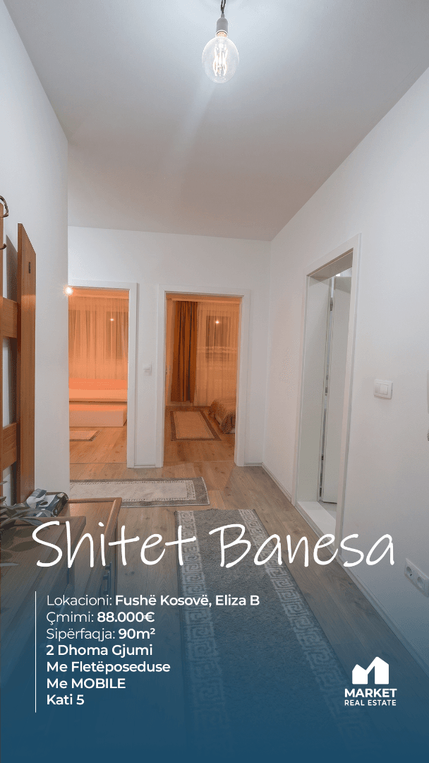 Banesë në Shitje 90m² në Eliza B, Fushë Kosovë 4