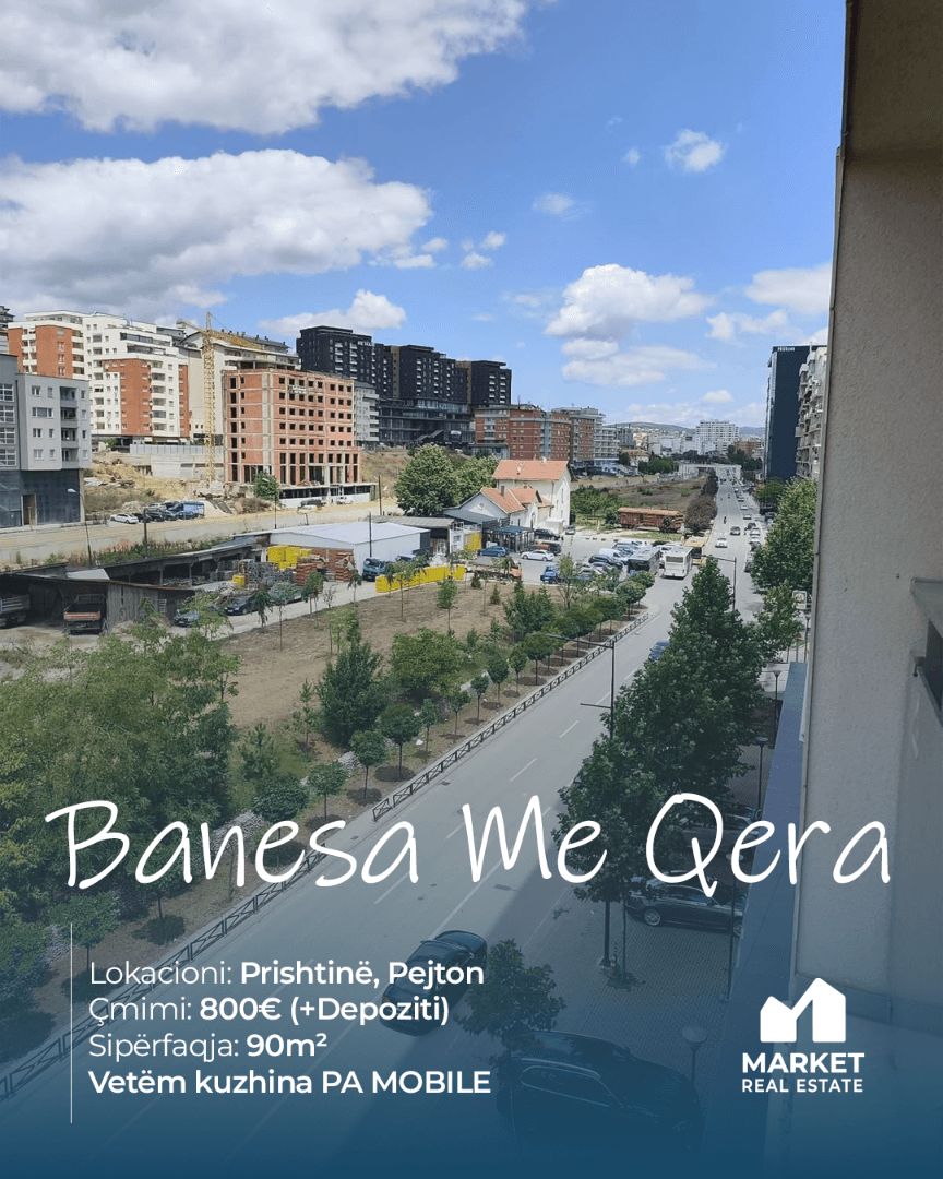 Banesë me Qera 90m² në Pejton, Prishtinë