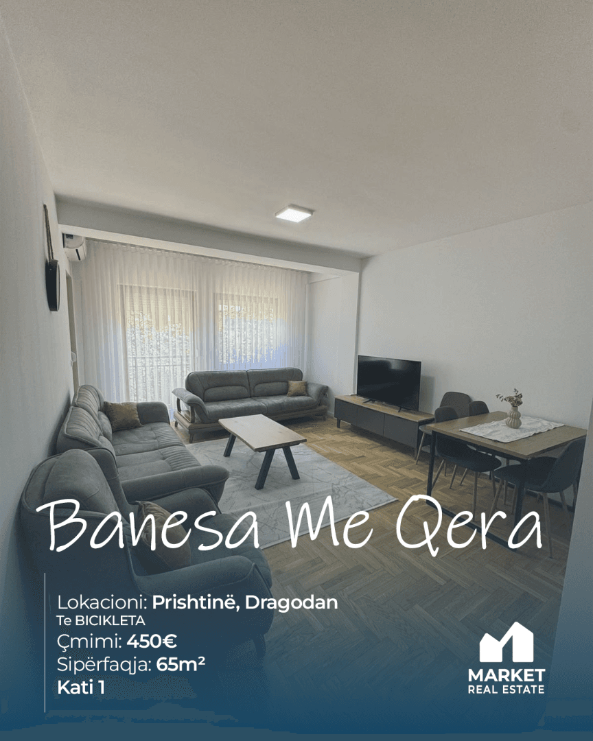 Banesë me Qera 65m² në Dragodan, Prishtinë