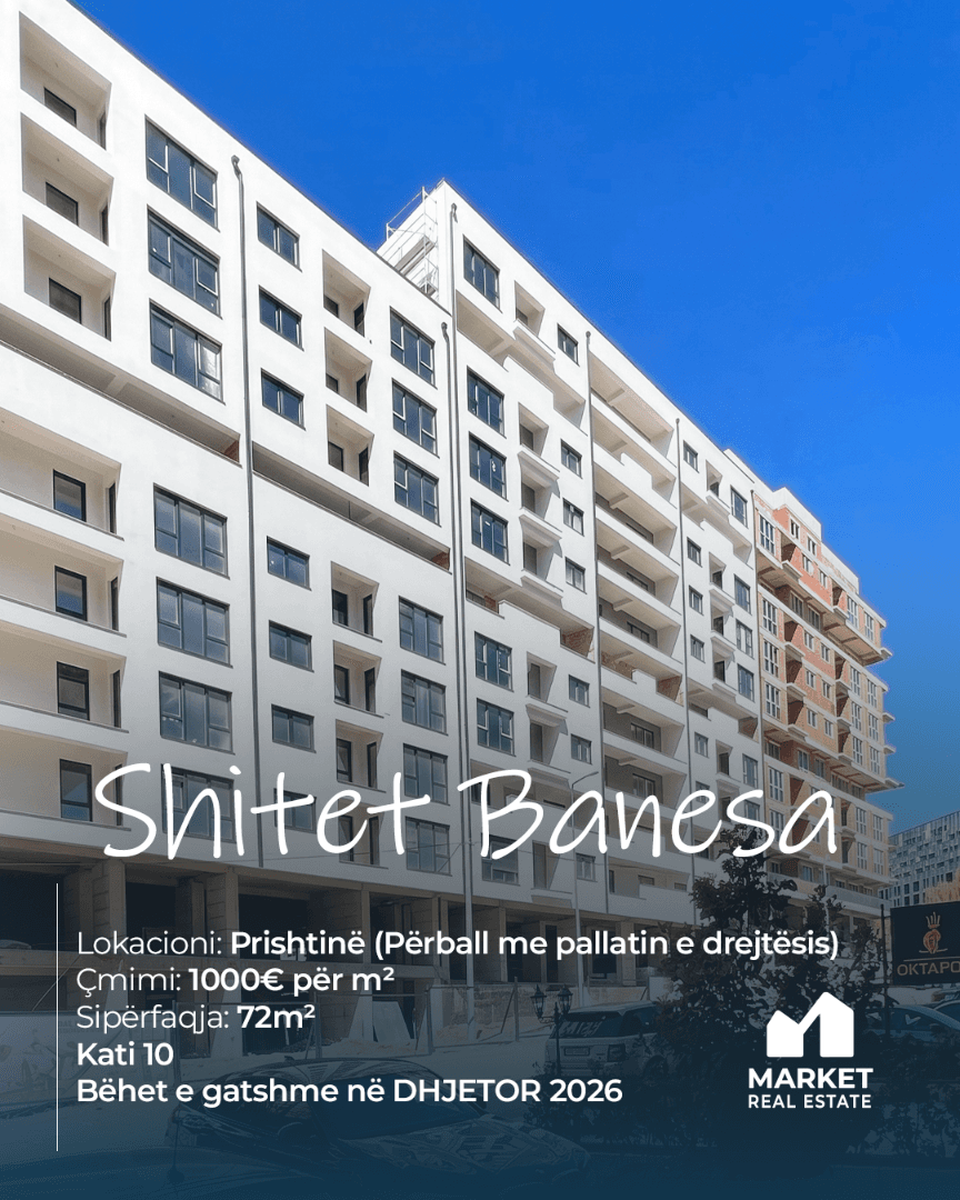 Banesë në Shitje 72m² në Prishtinë 3