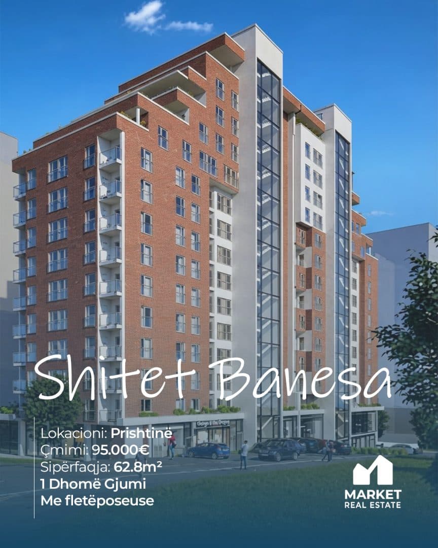 Banesë në Shitje 62.8m² në Prishtinë