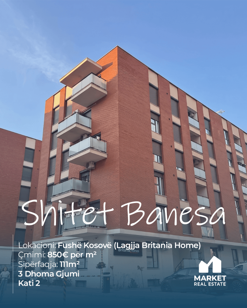 Banesë në shitje Lokacioni: Fushë Kosovë (Lagjja Britania Homes) 4