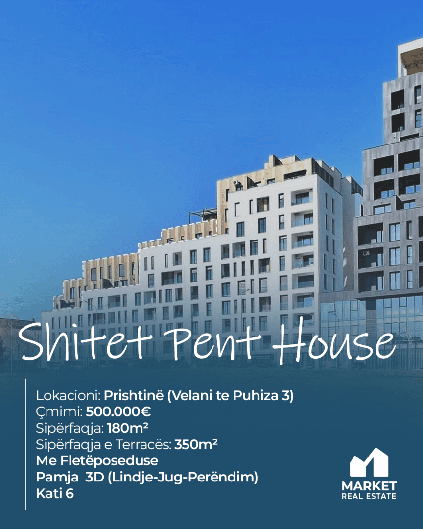 Penthouse në Shitje 180m² + 350m² Tarracë në Velania te Puhiza 3 3