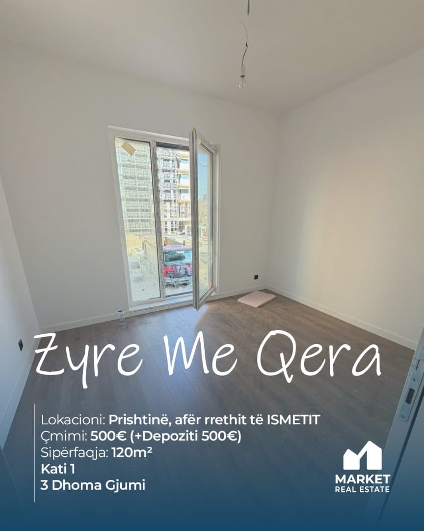 Zyrë me Qira 120m² në Prishtinë