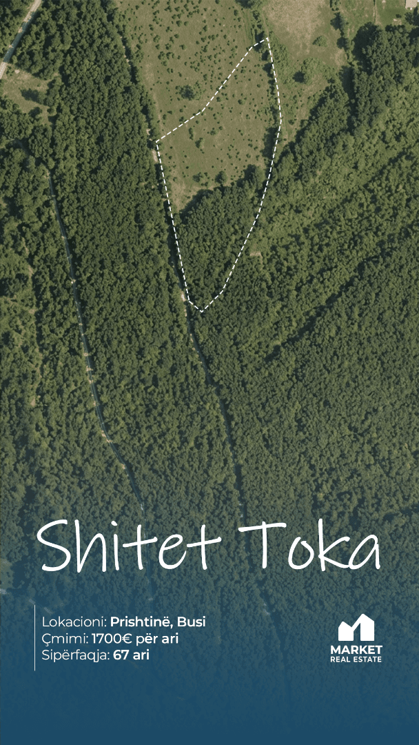 Tokë në Shitje 67 Ari në Busi, Prishtinë 1