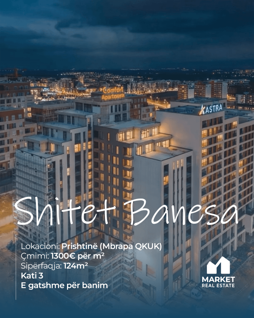 Banesë në Shitje 124m² mbrapa QKUK-së, Prishtin 2