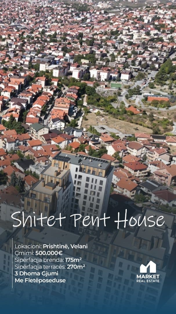 Penthouse në Shitje në Velani, Prishtinë