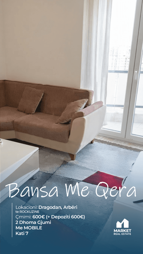 Banesë me Qera 90 m² në Dragodan/Arbëri, Prishtinë