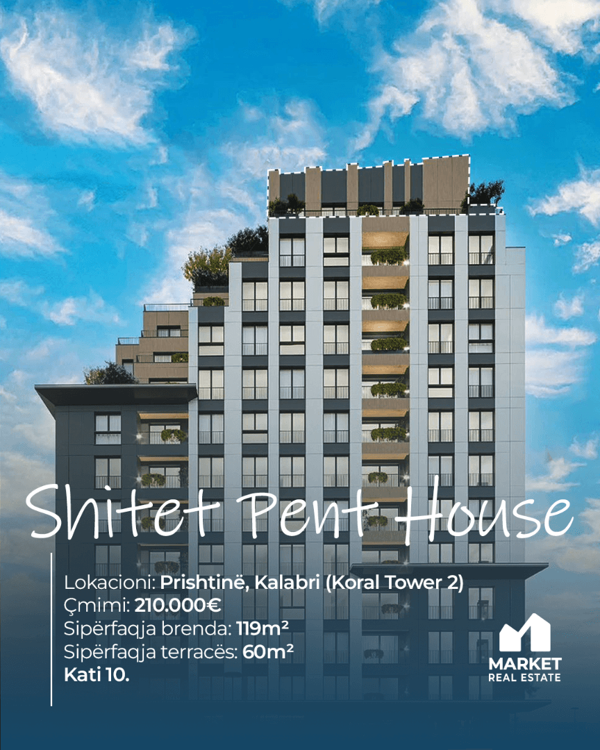 Penthouse në shitje, Kalabri, Prishtinë 2