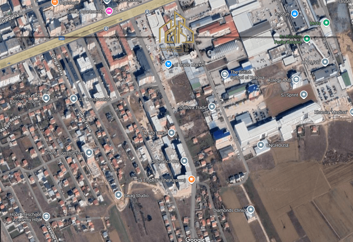Parcelë me qira – Fushë Kosovë (Zona Industriale)