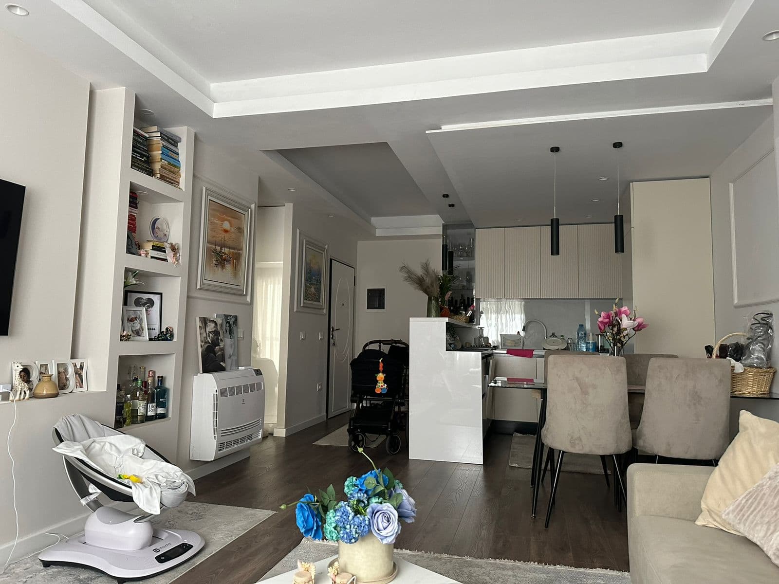 Shitet apartament 2+1+2 prane Kodres se Diellit- 185.000 euro 2