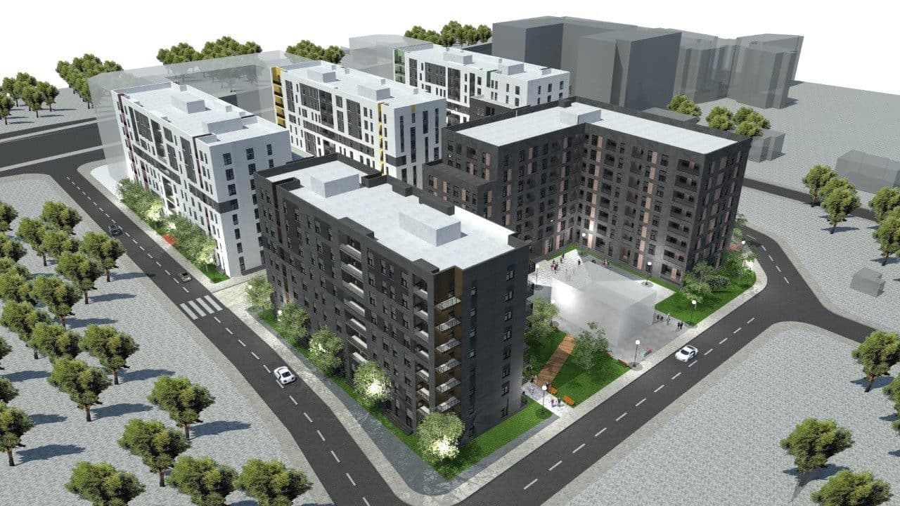 Shitet apartament 2+1+2 Tirana Entery 2, Sheshi Shqiponja
