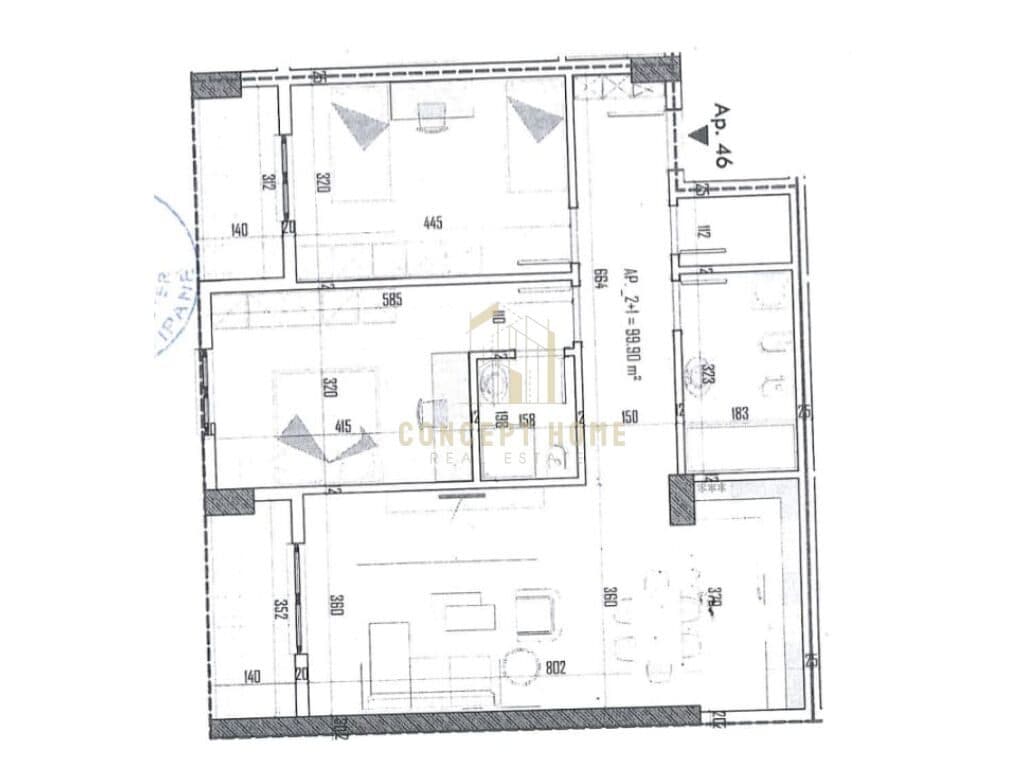 Shitet apartament 2+1 ne Paskuqan / 102.000 euro 1