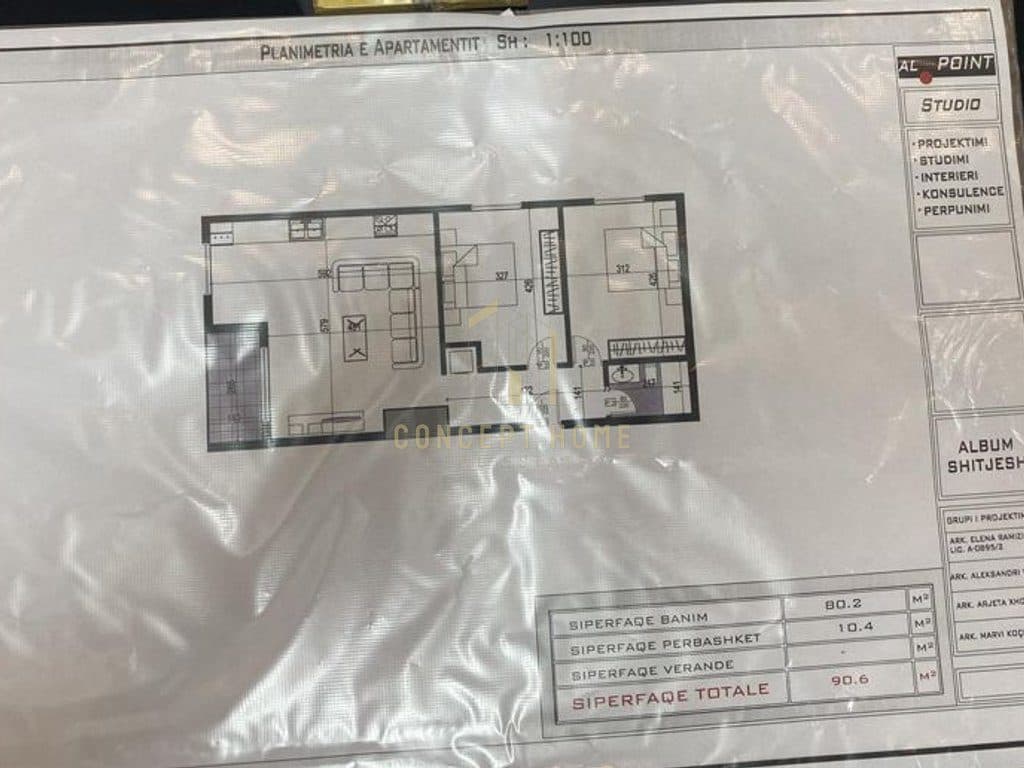 Shitet apartament 2+1 Ne Shkozë