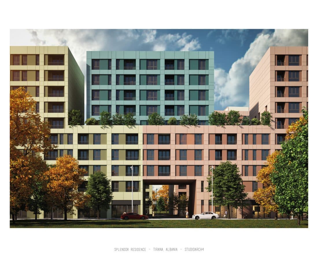 Shitet apartament 1+1+ Garazh ne Porcelan