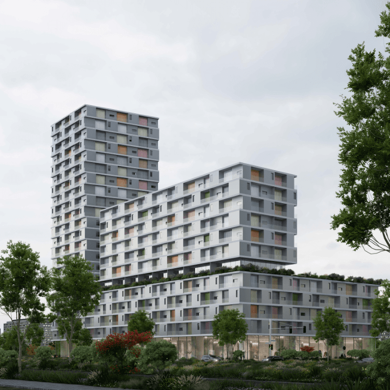 Shitet apartament 2+1+2 ne Kashar